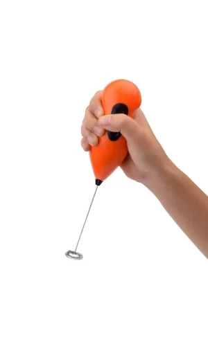 Mini Pilli Portatif Karıştırıcı Cappucino Maker Mikser - Renkli