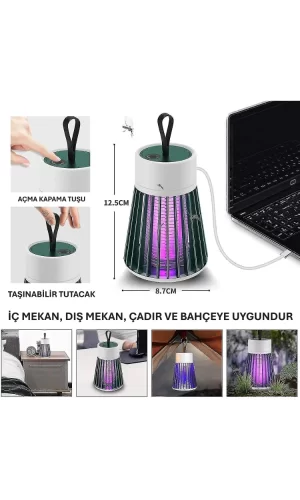 Mini Taşınabilir Sinek Öldürücü UV Lamba