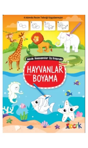 Minik Ressam İş Başında - Hayvanlar Boyama /Bıcırık
