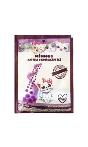 Minnoş Kedi Kumu Koku Temizleyici 25 gr Lavanta Kokulu