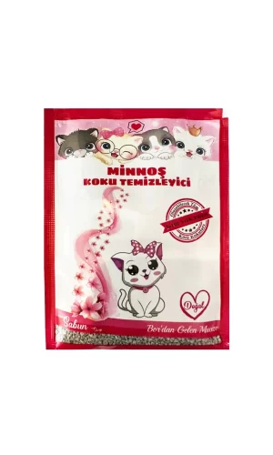 Minnoş Kedi Kumu Koku Temizleyici 25 gr Sabun Kokulu