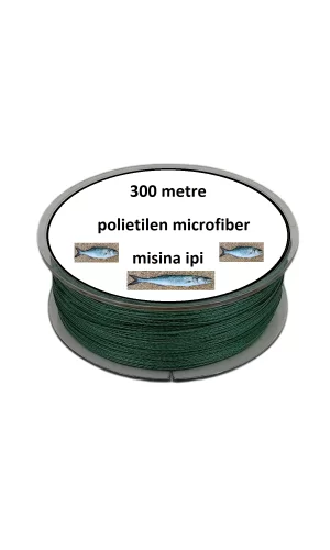 Misina 300m Polietilen Microfiber 2.0 Ip Misina Yeşil