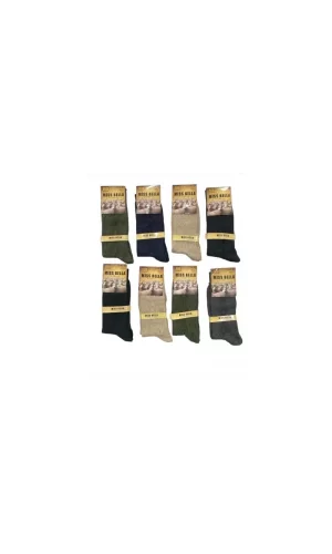 Miss Bella Lamswool Kışlık Erkek Çorap 8 Adet
