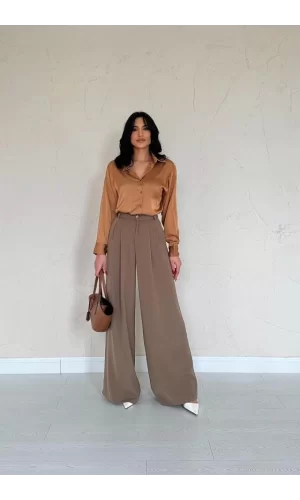 Moccah Pileli Comfort Pantolon