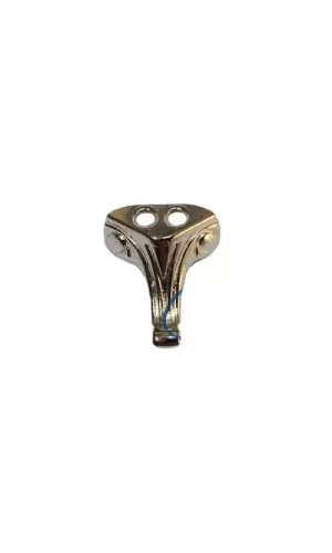 Moda Taşlı Ahşap, Mdf, Sunta Sandık Ayağı, Kutu Ayak 1,5 Cm - Nikel