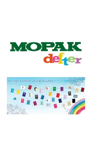 Mopak 40/1 Pp Kapak Lise Defteri 12li