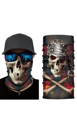 Motorcu Boyunluk Baf Buff Bandana 25x48 Cm Model 2