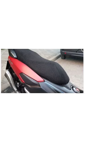 Luz&Pos Motorsiklet Sele Koltuk Kılıfı Fileli - Siyah