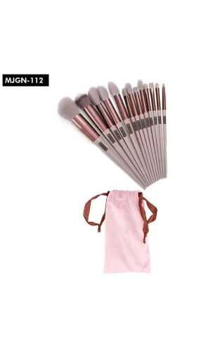 Mujgan 12li Fix Fırça Seti Pembe