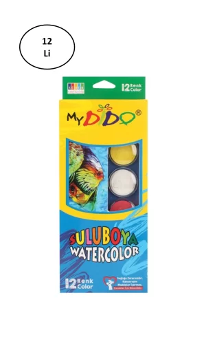 Mydido Sulu Boya 12 Li Küçük 12li