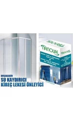 Nanoteknolojik Duşakabin Su Kaydırıcı 2 Yıl Etkili
