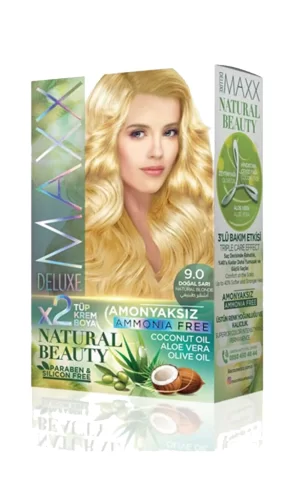 Natural Beauty Amonyaksız Saç Boyası 9.0 Doğal Sarı