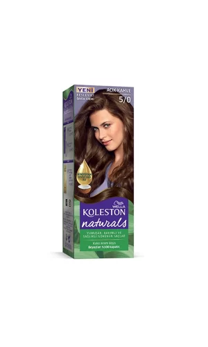 Naturals Saç Boyası Açık Kahve 5/0