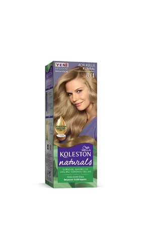 Naturals Saç Boyası Açık Küllü Kumral 8/1