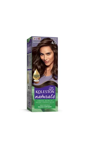 Naturals Saç Boyası Kahve 4/0