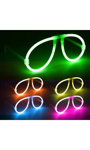 Neon Glow Fosfor Gözlük – Festival  Parti (1239li Set)