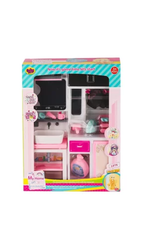 Nessiworld  02383 Lavabo ve Ütü Masası Oyun Seti -Oydaş Oyuncak