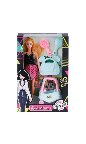 Nessiworld  02437 Anlily Bebek İlk Arabam -Oydaş Oyuncak