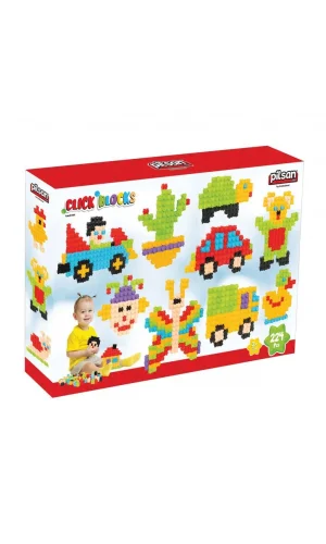 Nessiworld  03 296 Çıt Çıt Bloklar 224 Parça -Pilsan Oyuncak