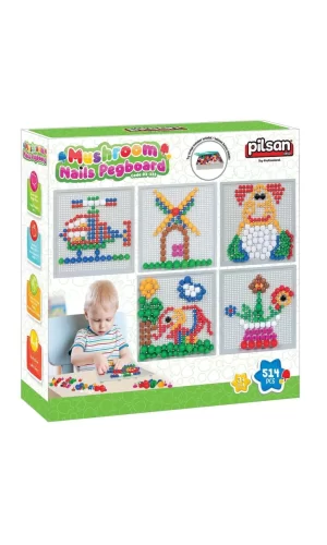 Nessiworld 03 333 EĞİTİCİ MANTAR VE DÜĞMELER 514 PARÇA