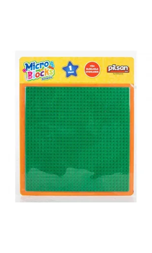 Nessiworld  03 627 Pilsan Micro Blok Oyun Tablası Yeşil