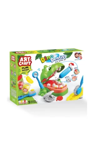 Nessiworld 03677 DİNO DİŞÇİ HAMUR SET