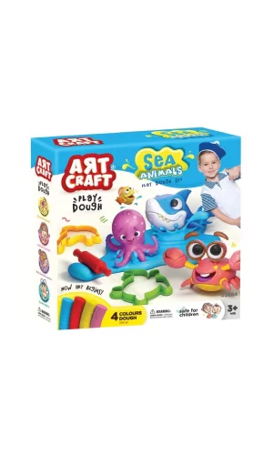 Nessiworld 03684 Art Craft Deniz Hayvanları Hamur Set 200 gr