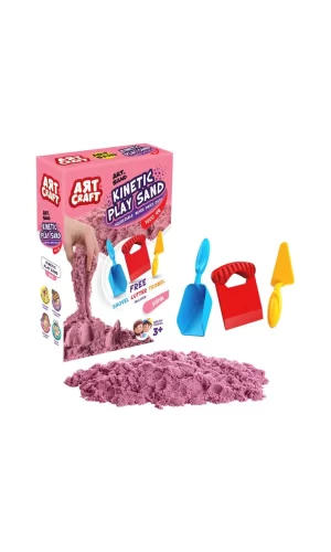 Nessiworld 03693 AKSESUARLI PEMBE KİNETİK OYUN KUMU 1000 GR