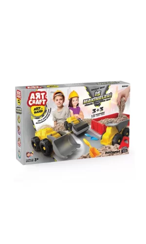 Nessiworld  03727 İş Makineleri Kum Seti 750 gr -Dede