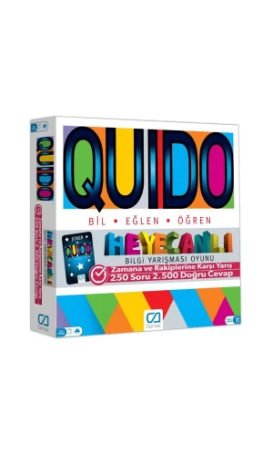 Nessiworld 078 CAOYN-5046 Quido Board Game -CA Games
