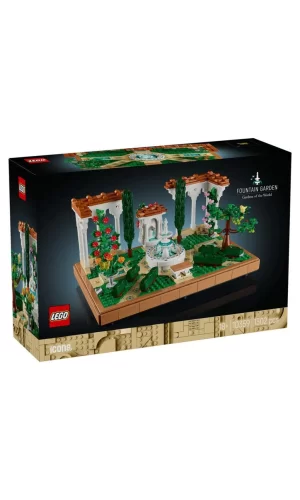 Nessiworld  10359 Lego icons Çeşmeli Bahçe - Fountain Garden 1302 parça +18 yaş