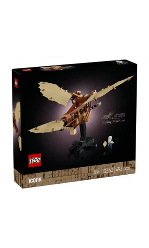 Nessiworld  10363 Lego icons - Leonardo da Vincinin Uçan Makinesi 493 parça +18 yaş