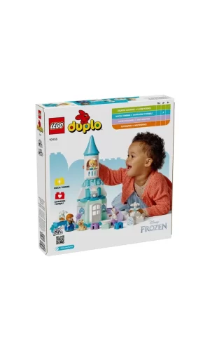 Nessiworld 10455 Lego Duplo Anna ve Elsanın Karlar Ülkesi Şato Partisi 54 parça +2 yaş