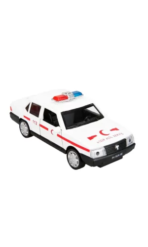 Nessiworld 1605 1:32 Sesli ve Işıklı Acil Servis Araçları 13 cm -Sunman