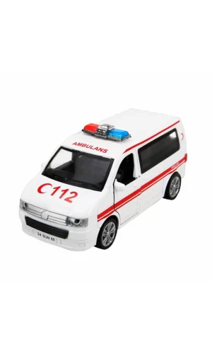 Nessiworld 1606 1:32 Sesli ve Işıklı Şehir Kurtarma Araçları 13 cm -Sunman