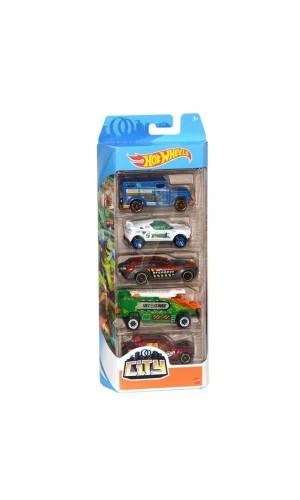 Nessiworld 1806 Hot Wheels Beşli Araba Seti