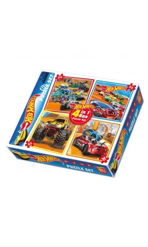 Nessiworld 1895 HOTWHEELS 4IN PUZZLE