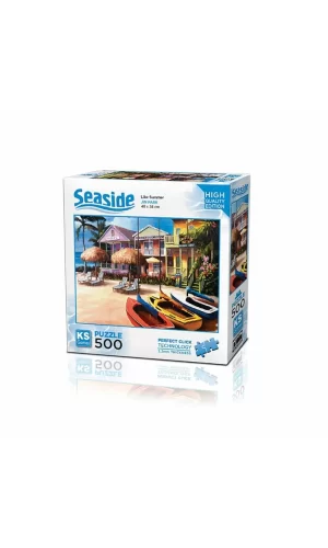 Nessiworld 20044 Welcome to Beach Like Summer 500 Parça Puzzle -KSPuzzle