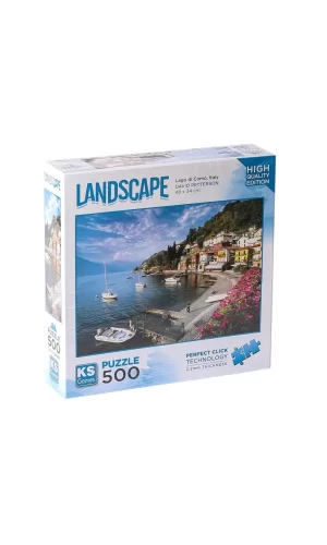Nessiworld  20056 Lego Di Como İtalya 500 Parça Puzzle -KS Puzzle