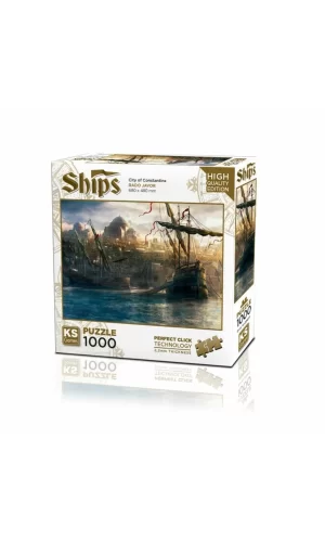 Nessiworld 20677 Bir Zamanlar İStanbulda 1000 Parça Puzzle -KS Puzzle