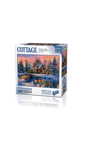 Nessiworld 20720 Christmas Lights 1000 Parça Puzzle -KS Puzzle