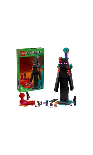 Nessiworld 21279 Lego Minecraft Enderman Kulesi 867 parça +9 yaş