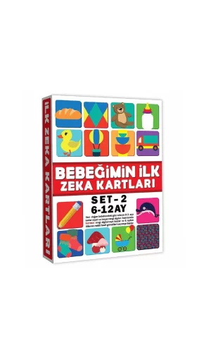 Nessiworld  2205 Eğitici Kartlar 6-12 Ay Zeka Kartları -Dıytoys