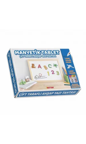 Nessiworld 2250 AHŞAP TABLET YAZI TAHTASI 62 PARÇA  KÜÇÜK BOY