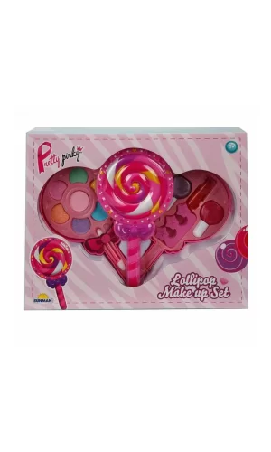 Nessiworld 2598 Lolipop Şekilli 2 Katlı Makyaj Güzellik Seti