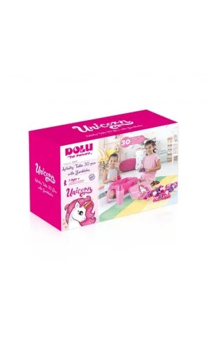 Nessiworld 2598 UNICORN AKTIVITE OYUN MASASI 30PCS MEGA BLOK