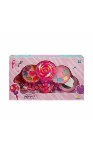 Nessiworld 2600 Lolipop Şekilli 4 Katlı Makyaj Güzellik Seti