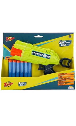 Nessiworld  2712 Zapp 6 Mermili Sünger Dart Atan Silah -Sunman