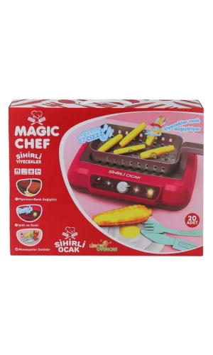 Nessiworld  2A550 Magic Chef Barbekü Ocak Seti -Limon Oyuncak