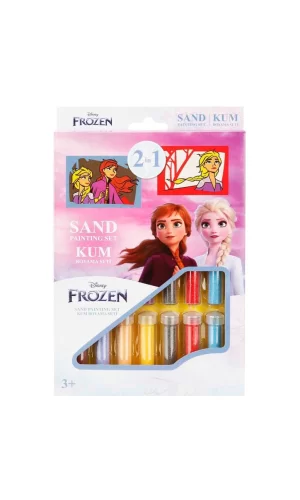 Nessiworld  2in1 Disney Frozen Kum Boyama Seti DS 34
